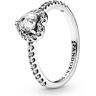 Pandora Sparkling Elevated Heart CZ Ring