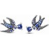 Pandora Sparkling Swallow Stud Earrings