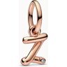 Pandora Letter Z Script Alphabet Dangle Charm