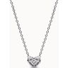 Pandora Radiant Heart & Floating Stone Pendant Collier Necklace