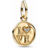 Pandora Sparkling Love Stamp Dangle Charm