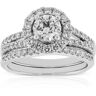 Ikuma Canadian Diamond Bridal Set 14K