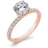 Bella Ponte Rose Gold Engagement Ring Setting 14K