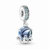 Pandora Murano Glass Cute Octopus Dangle Charm