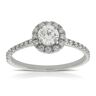 Ben Bridge Jewelers Halo Diamond Engagement Ring 14K