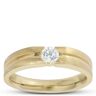 Ben Bridge Jewelers Gents Negative Channel Diamond Ring, 18K Yellow Gold
