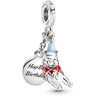 Pandora Disney Winnie the Pooh Birthday Enamel Dangle Charm