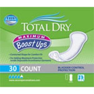 Secure Personal Care Products Totaldry Incontinence Booster Pad, One Size Fits Most, 120/Case (980714_Cs)