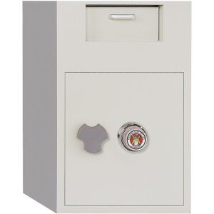 Phoenix Safe Front Loading Dial Combination Lock Depository Safe With Inner Locking Door 3.48 Cu Ft (992)