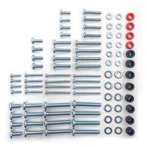 AVF Traditional Steel Universal TV Mounting Hardware Kit in Silver