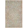 Safavieh Paradise 2'7" X 4' Power Loomed Viscose Rug in Stone and Aqua