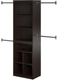 Ameriwood Home SystemBuild Rochon Closet Storage System in Espresso