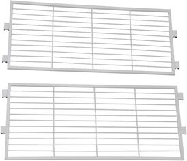 Convenience Concepts Xtra Storage Shelf Metal Extension Set of Two in White