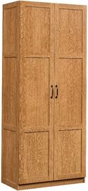 Sauder Select Engineered Wood Storage Cabinet in Highland Oak