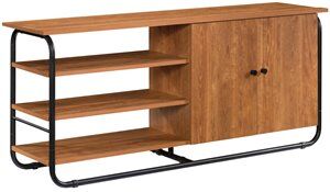 Sauder Union Plain Engineered Wood TV Stand For TVs Up to 65" in Prairie Cherry