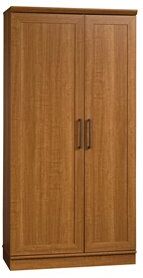 Sauder Homeplus Engineered Wood Storage Cabinet in Sienna Oak