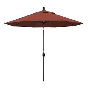 California Umbrella 9' Patio Umbrella in Terracotta