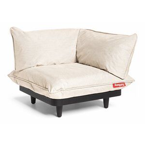Fatboy Paletti Fabric Patio Corner Seat with Cushions in Desert Beige