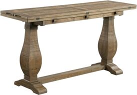 Martin Svensson Home Napa Solid Wood Flip Top Sofa Table Reclaimed Natural Brown