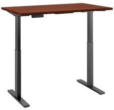 BBF Bush Business Furniture Move 60 Series Height Adjustable Standing Desk in Cherry