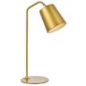 Living District Leroy 1-Light Modern Metal Table Lamp in Brass