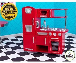 KidKraft Vintage Play Kitchen in Red