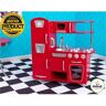 KidKraft Vintage Play Kitchen in Red