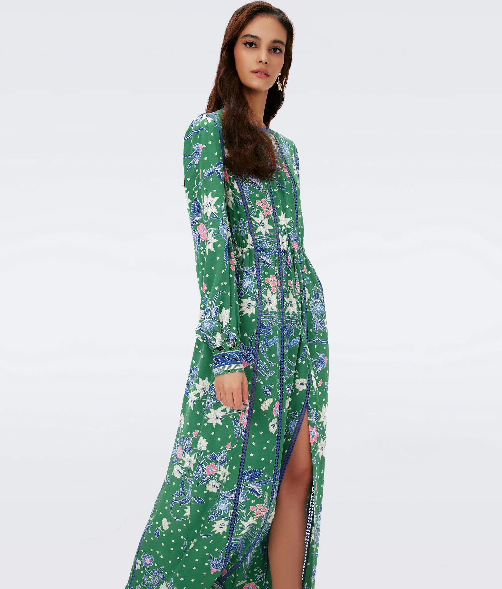 DVF - Oretha Dress by Diane Von Furstenberg In Size: L