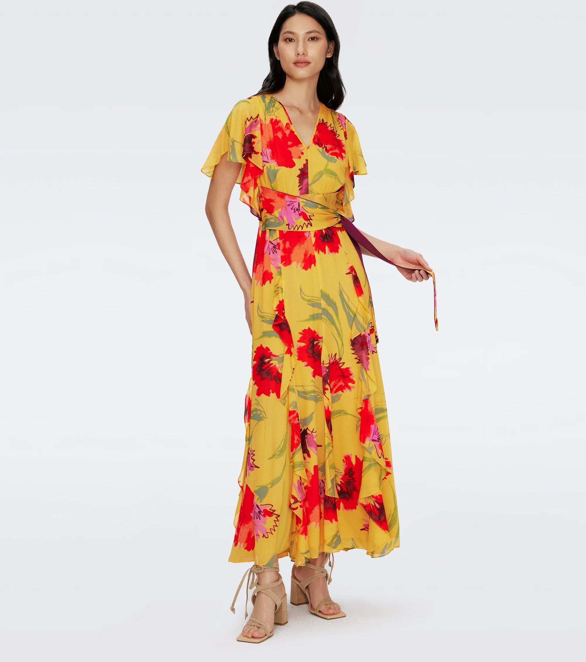 DVF - Bleuet Dress by Diane Von Furstenberg In Size: XXS