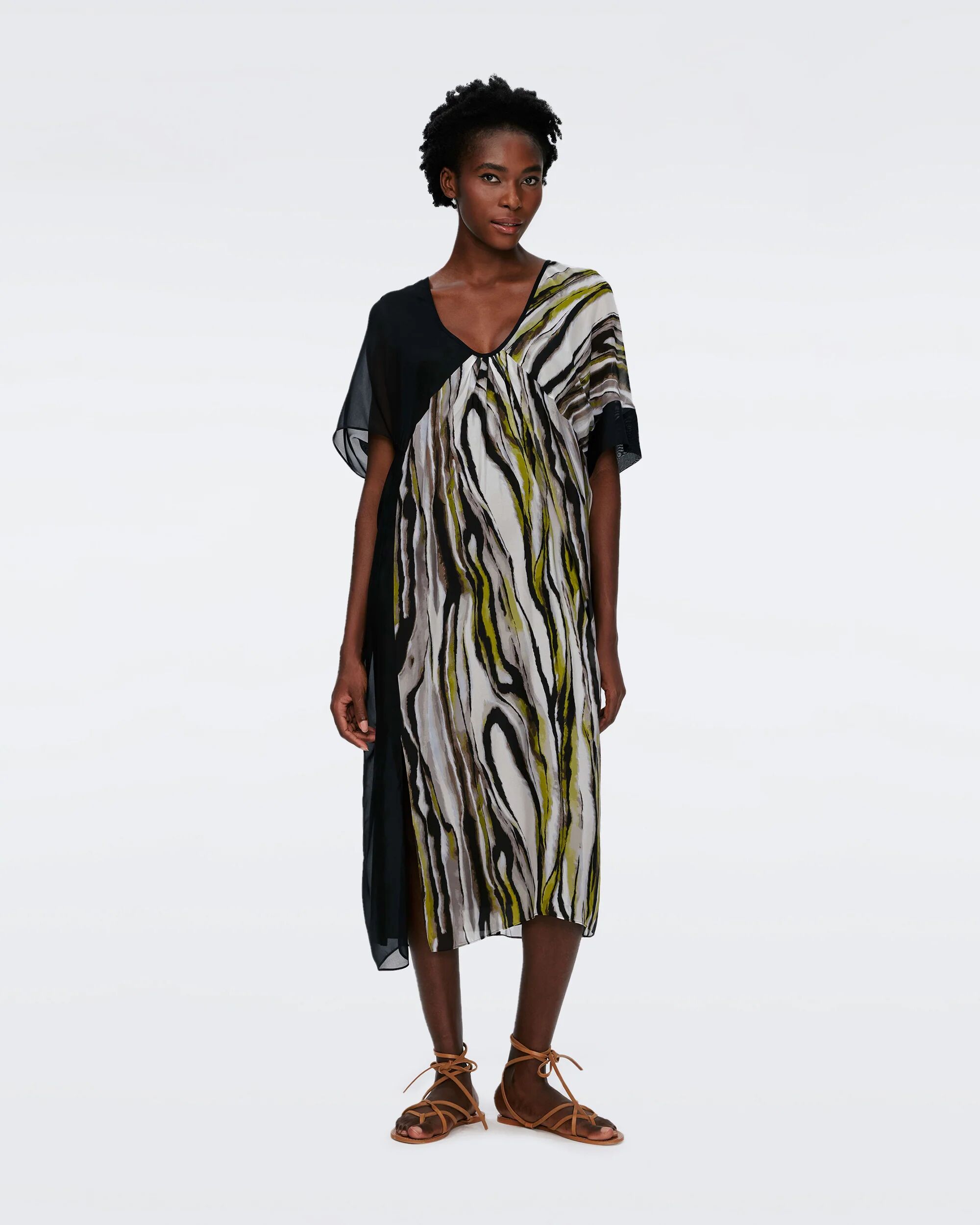DVF - Ange Dress by Diane Von Furstenberg In Size: L