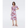 DVF - Anaba Short Sleeve Dress by Diane Von Furstenberg In Size: 16