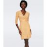 DVF - Julian Silk Jersey Wrap Dress by Diane Von Furstenberg In Size: L