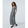 DVF - Abigail Silk Jersey Maxi Wrap Dress by Diane Von Furstenberg In Size: 0