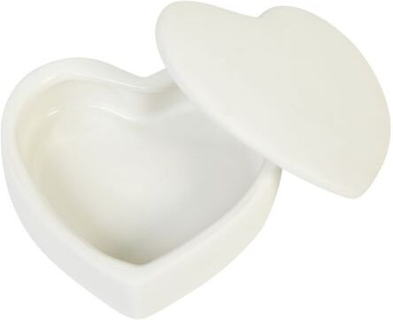 Colorations Decorate your own Ceramic Heart Boxes, Set of 12