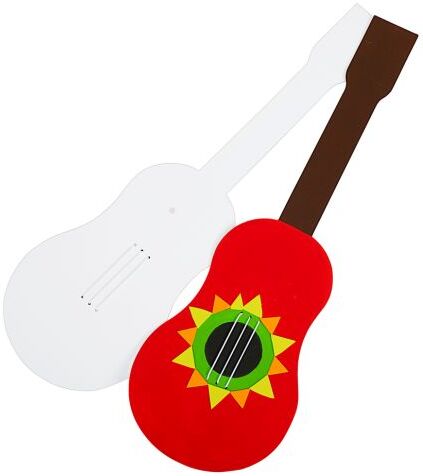 Colorations Decorate Your Own Guitars - Set of 12