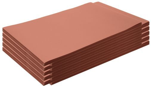 Colorations Construction Paper, Brown, 12" x 18" - 500 Sheets