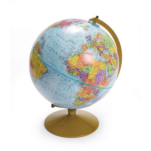 Political Globe on Stand - 12"Dia. by Replogle