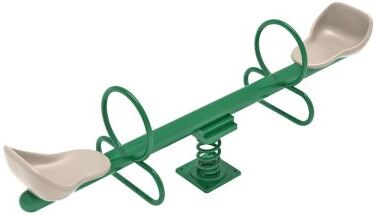 Rockwell Teeter Duo Neutral - Playground Equipment by Playground Equipment