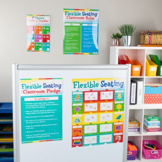 Flexible Seating Management Kit - poster and magnet set by Really Good Stuff