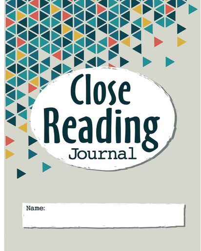 Really Good Stuff Close Reading Journals - Set of 12 by Really Good Stuff