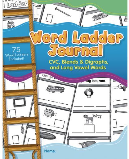 Really Good Stuff Word Ladder Journals - Set of 12 by Really Good Stuff