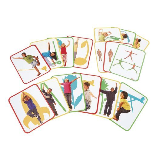 Yoga Cards - Set of 16 by Roylco