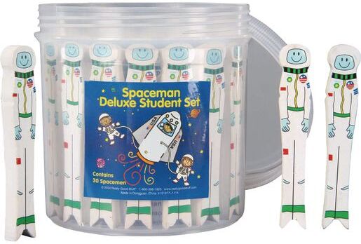 Really Good Stuff Spaceman Deluxe Student - Set of 30 in Container by Really Good Stuff