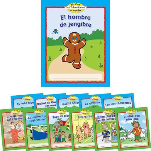 Really Good Stuff My Own Tiny Take-Homes: En Espanol: Cuentos Populares (Folktales) - Sets 1 and 2 by Really Good Stuff