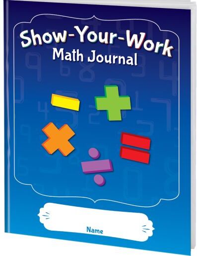 Show-Your-Work Math Journals - 12 journals by Really Good Stuff