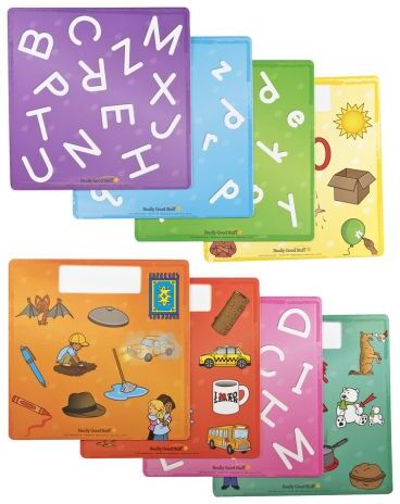 Really Good Stuff Letter Identification and Phonics Magnetic Boards by Really Good Stuff