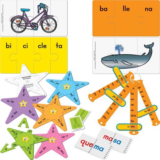 Spanish Syllable Kit - multi-item kit by Really Good Stuff