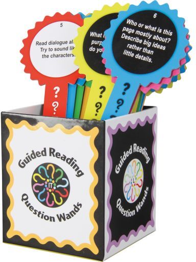 Reading Comprehension Guided Reading Question Wands - 30 wands by Really Good Stuff