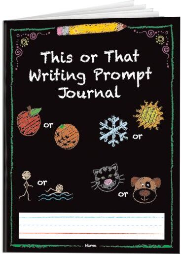 This Or That Writing Prompt Journals - 12 journals by Really Good Stuff