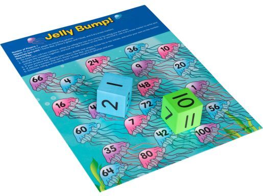 Bump! Multiplication Dice Game by Really Good Stuff